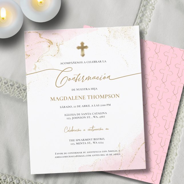 Budget Gold Cross Girl Confirmation Confirmacion (Criador carregado)