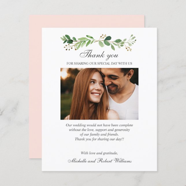 BUDGET Greenery Summer Primavera Foto de Verão OBR (Frente/Verso)