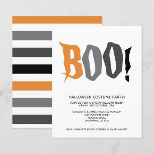BUDGET Halloween Boo Personalizado Spooktacular