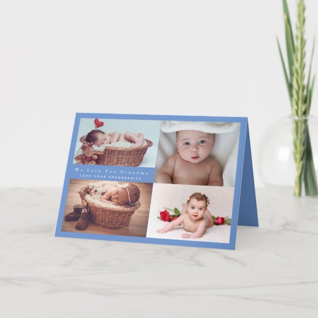 BUDGET Nova Colagem de Fotos de Anúncio de Bebê (Frente)