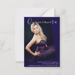 BUDGET Quinceanera PHOTO Convite