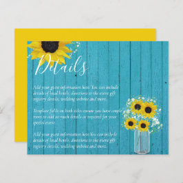 BUDGET Rustic Sunflower Details Enclosure