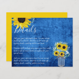 BUDGET Rustic Sunflower Details Enclosure