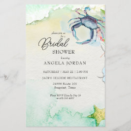 Budget Seaside Maryland Crab Bridal Shower