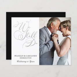 BUDGET Silver Foil Casamento Aniversário Renovação