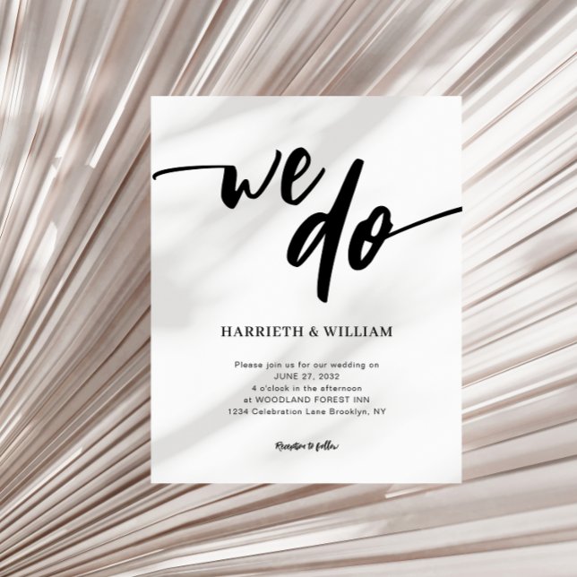 BUDGET Simple Black and White Script Fazemos Casam (Criador carregado)