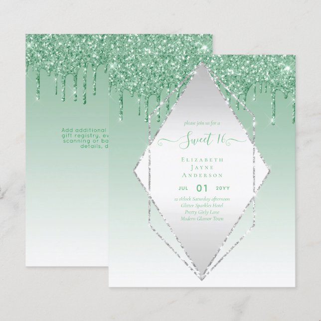 BUDGET SWEET16 Derrame de brilho (Frente/Verso)