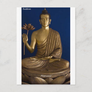Budismo "Namaste" Oferece Camisetas Cartões de Mu