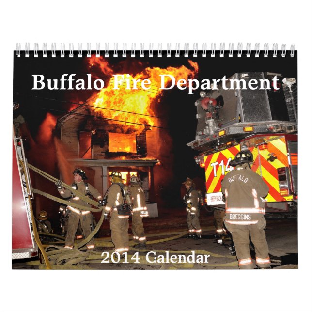 Búfalo, calendário de NY FireDepartment 2014 (Capa)
