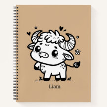 Búfalo Fofo Bebê - Animal de Fazenda Kawaii