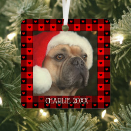 Búfalo Xadrez Búfalo Corações Personalizados Cacho