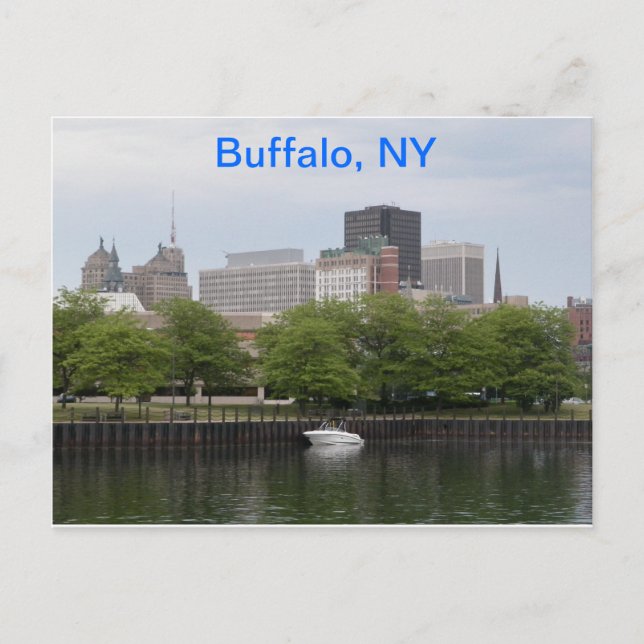 Buffalo, Cartão postal NY (Frente)