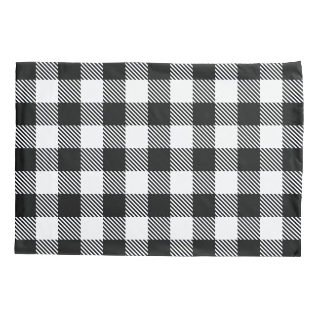 Buffalo Check Xadrez Black White (Verso)