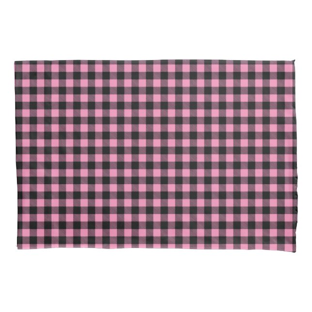 Buffalo Plaid Pillowcase (Frente)