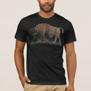 Buffalo Sagrado Basking na Nova Camiseta Mexicana