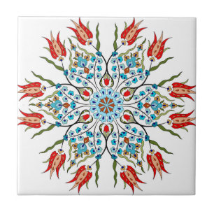 bufo de flores azulejos sueco
