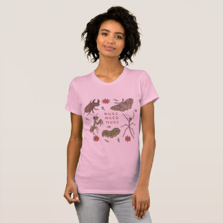 Bugs Precisam de Abraços Camiseta com Ilustração d