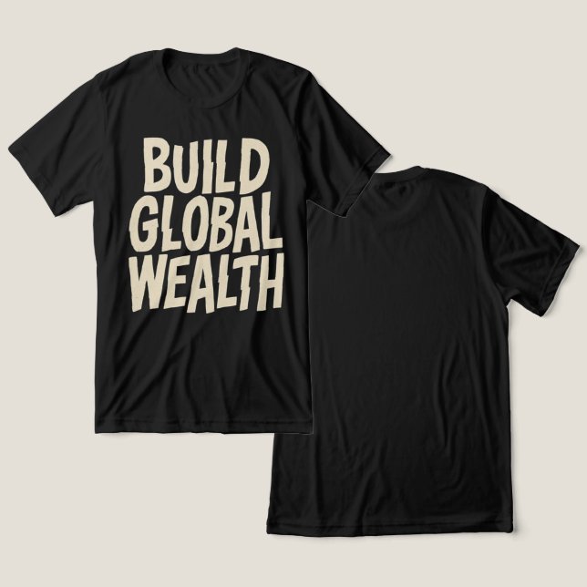 Build Global Wealth Graphic (Design Frente e Verso)