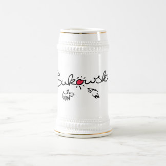 Bukowski - caneca de cerveja da cerveja