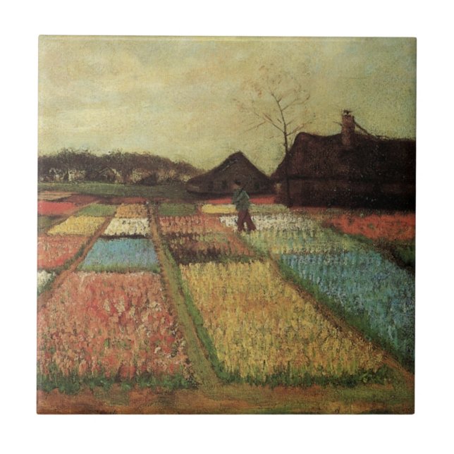 Bulb Fields por Vincent van Gogh (Frente)