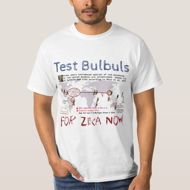 Bulbulbos de Teste para Camisa Zika por RoseWrites (Frente)