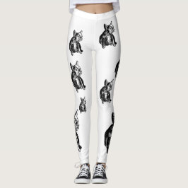Buldogue Francês Buldogue Puppy Dog Leggings
