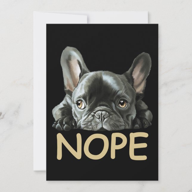 Buldogue Francês | Franchie Nope Gifts (Frente)