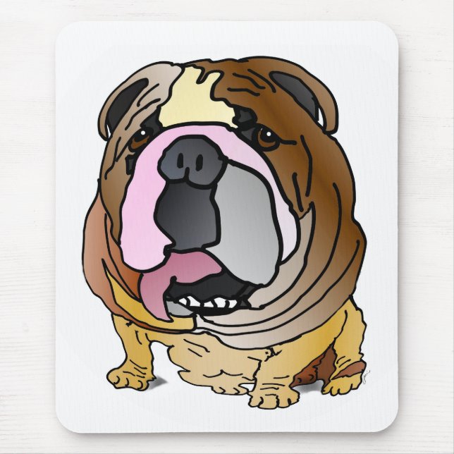 Buldogue Mousepad (Frente)