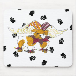 Buldogue Mousepad dos anjos de Gulliver