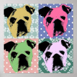 Buldogue Pop Art Impressão<br><div class="desc">Buldogue Pop Art Impressão</div>