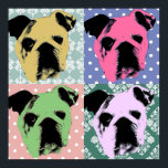 Buldogue Pop Art Impressão<br><div class="desc">Buldogue Pop Art Impressão</div>