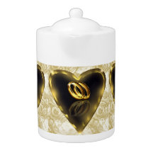 Bule de Chá de Casamento O Que Deus Uniu