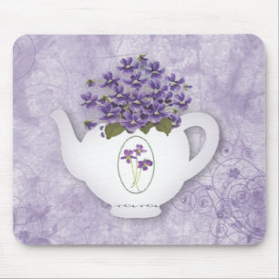 Bule violeta Mousepad