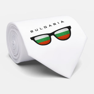 Bulgária Sombra texto personalizado e gravata de c