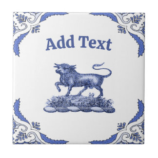 Bull Azulejo, Dutch Look, Personalizar Azulejo