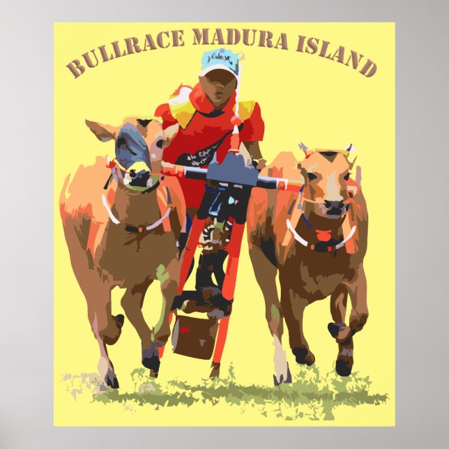 Bull Race poster (Frente)