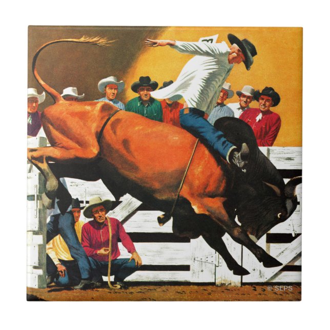 Bull Riding by Fred Ludekens (Frente)