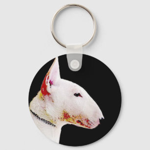 Bull Terrier chaveiro