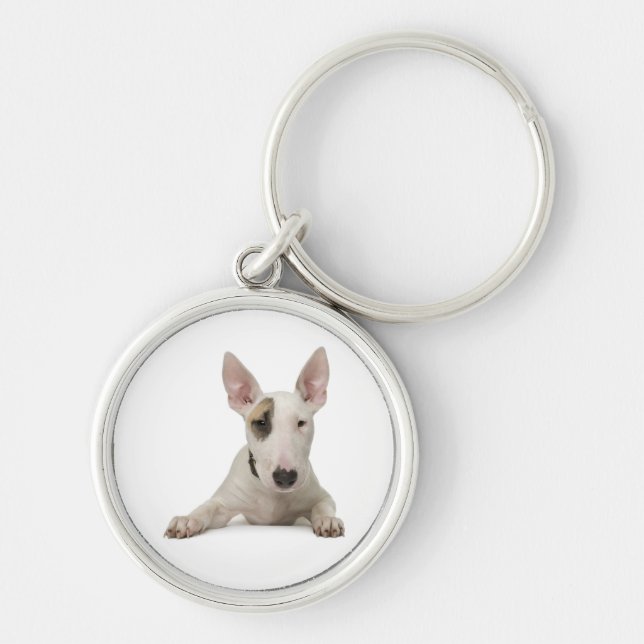 Bull Terrier Puppy Chaveiro (Frente)