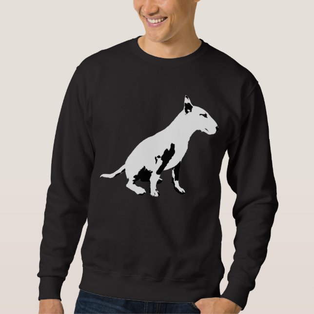Bull Terrier Sweatshirt Bull Terrier Camisetas de  (Frente)