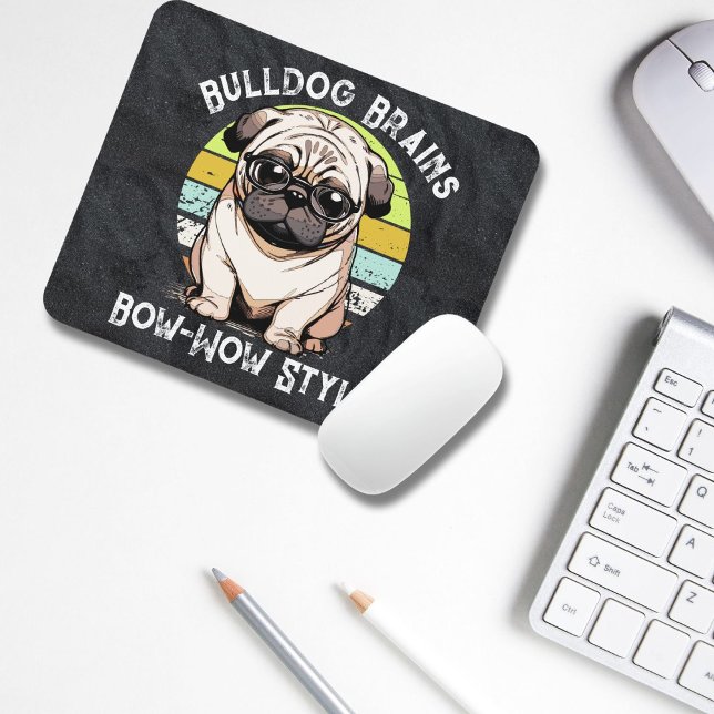 Bulldog Brains Mousepad (Criador carregado)