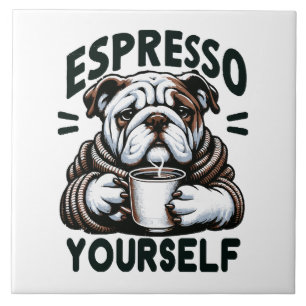 Bulldog Espresso Quente - Café Aconchegante