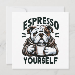 Bulldog Espresso Quente - Café Aconchegante