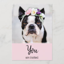 *~* Bulldog Francês  Evento Frenchie Fofo Convite