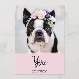 *~* Bulldog Francês Evento Frenchie Fofo Convite