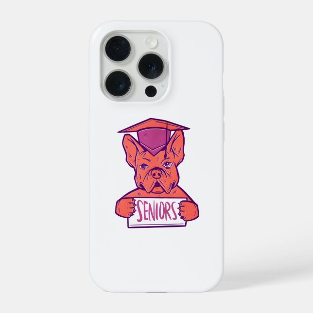 Bulldog Francês Formatura Cachorro Fofo (Verso)