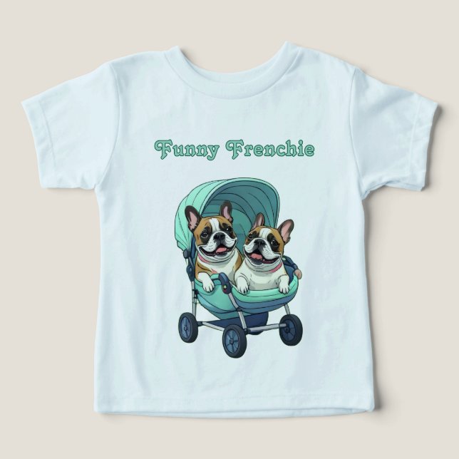Bulldog Francês Französische Bulldogge Gêmeos (Design frontal)
