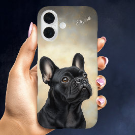 Bulldog Francês Personalizado Negro Francês