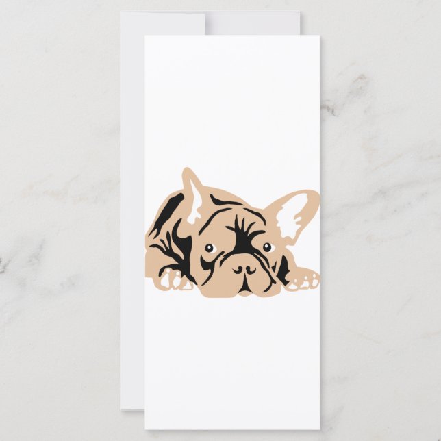 Bulldog Francês rosa (Frente)