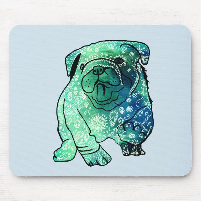 Bulldog French Buldog Dog Mousepad (Frente)
